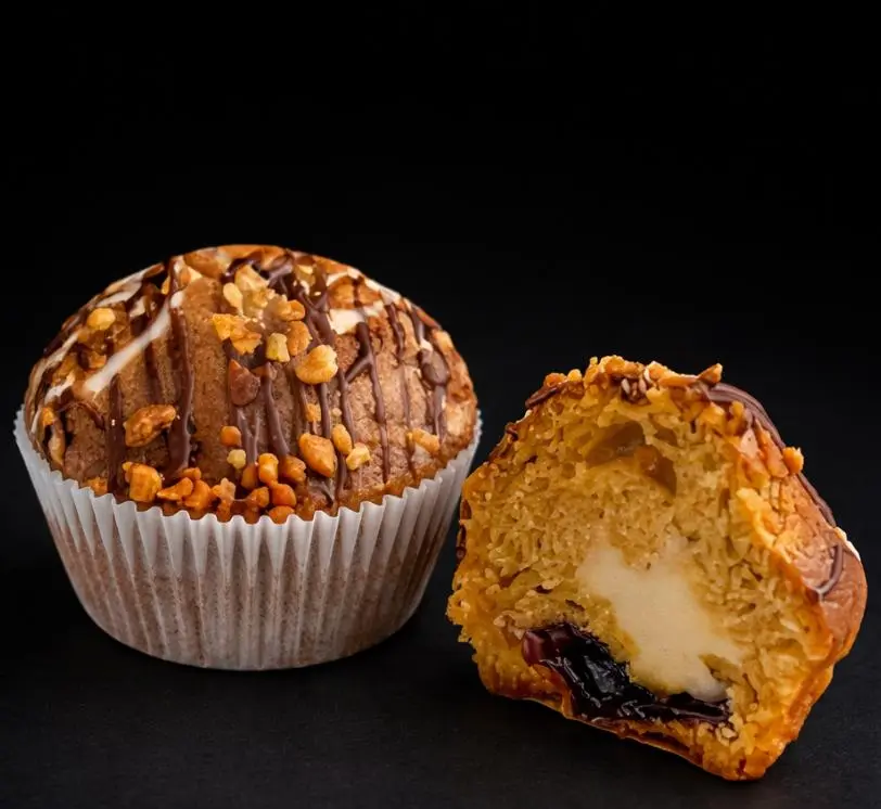 Мафін медово-сливовий